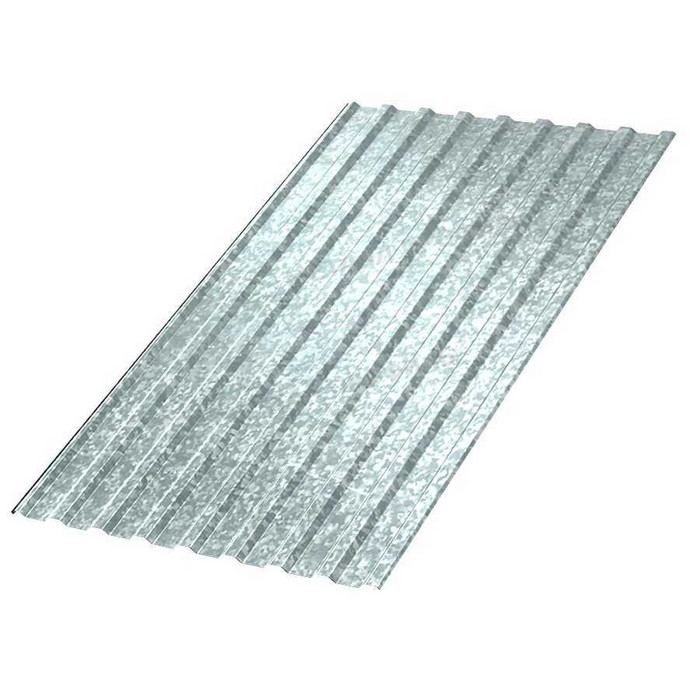 Профлист Металл Профиль МП-20 0,8 Цинк Бесцветный | B