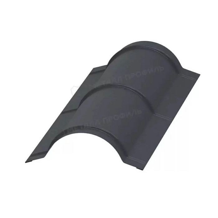 Планка конька круглого R110х2000 (ПЭ-01-1018-0.5)